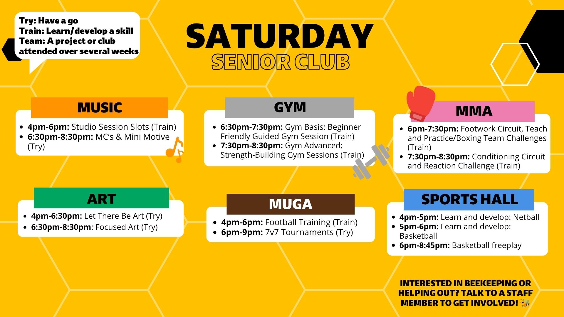 Saturday Seniors - DONE